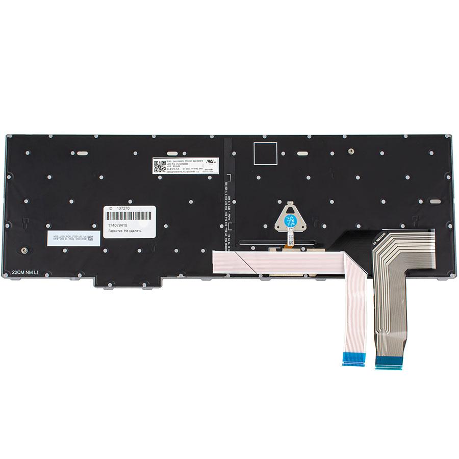 Клавіатура для ноутбука LENOVO (ThinkPad:T16, P16s Gen 1) rus, storm grey, подсветка клавиш