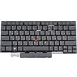 Клавіатура для ноутбука LENOVO (ThinkPad: X1 Yoga 7th Gen) rus, storm grey, підсвічування клавіш, без фрейму, фото 3