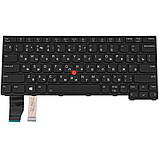 Клавіатура для ноутбука Lenovo (ThinkPad: X13 Gen 3) rus, black, підсвічування клавіш, фото 3