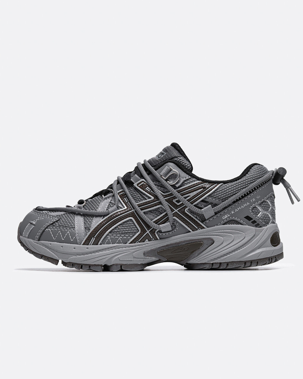Чоловічі Кросівки ASICS Gel Kahana TR V2 Grey Brown / Асікс Гел-Кахана ТР В2