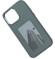 Чехол з технологией E-ink Screen Case for iPhone 15 Pro Max Titanium чехол с дисплеем