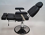 Педикюрне крісло гідравлічне 227B-2 Black, фото 5