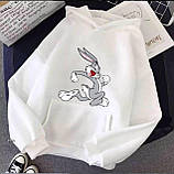 Жіноче стильне худі з принтом Багз Банні. Bugs Bunny, фото 11