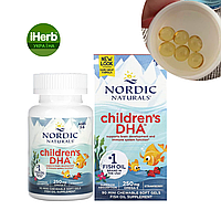 Nordic Naturals, Children's DHA, ДГК (Омега-3) для дітей від 3 до 6 років,90 жувальних мінікапсул