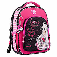 Школьный каркасный рюкзак (S, 38х28х14см) YES S-94 Barbie 558959