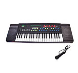 Піаніно MLS3738 (12шт) 75см, 44 клавіші, мікрофон, запис, на бат-ці, робота від мережі, в кор-ці,, фото 3