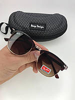 Солнцезащиты мужские очки Рей бан с поликарбонатными линзами и защитой uv400 против солнца для мужчин