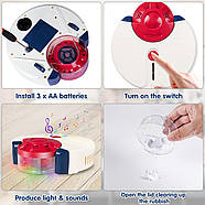 Пилосос іграшковий (підсвічування, колесо вільного ходу, звук) YY 6019, фото 6