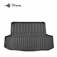 3D коврик с бортами в багажник для CHEVROLET Aveo T200 2002-2008 (седан) Stingray