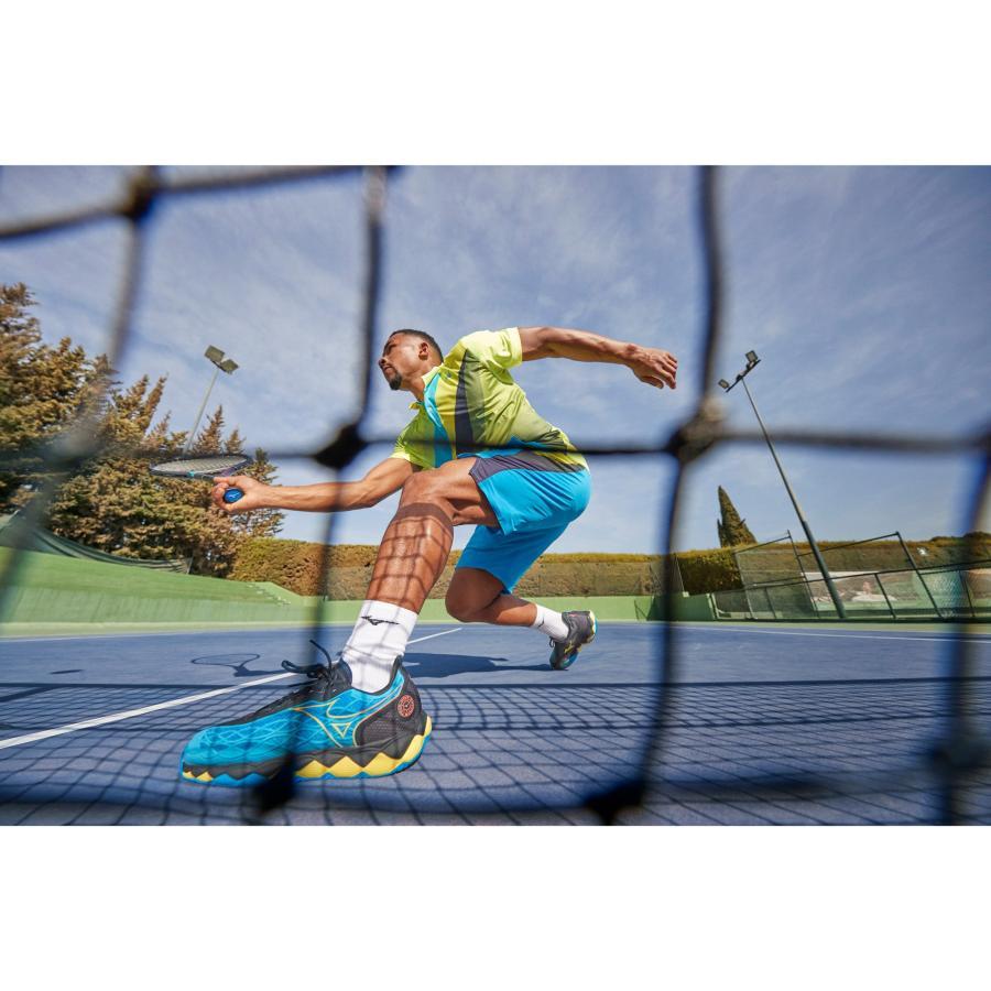 Кроссовки для большого тенниса мужские Mizuno Wave Enforce Tour Ac 61GA2300-25 - фото 8 - id-p2190889914