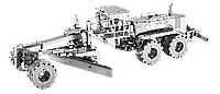 Металевий 3D конструктор "Автогрейдер CAT", Metal Earth, MMS421