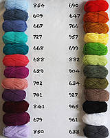 Нитки для ковровой вышивки Knitty 4 / пряжа для ковровой вышивки