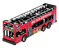 Металлический 3D конструктор "Big Apple Tour Bus", Metal Earth, MMS169