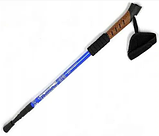 Палиці для скандинавської ходьби+трекінг Antishock телескопічна пара алюмінієві (70504-2-E), фото 3