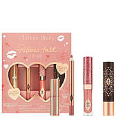 Набір Charlotte Tilbury Pillow Talk Medium Lip Wardrobe Set