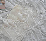 Мереживний топ бюстьє прозорий на гачках (р. 42-44) 77171235, фото 8