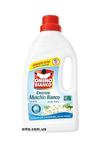 Гель для прання універсальний Omino Bianco Muschio 1,15 л 23 прання