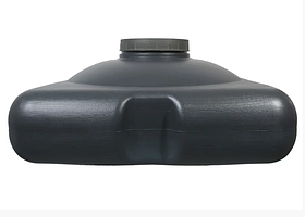 Емкость бак для душа пластиковый 150л на дачу с подогревом воды и терморегулятором (ТЭН)