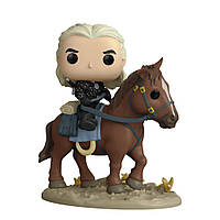 Фігурка Фанко Поп Відьмак Ґеральт і Плотва 15 см №108