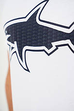 Футболка чоловіча Paul Shark біла великі розміри, брендова чоловіча футболка Пол Шарк батал, фото 2
