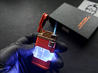 Подарочная зажигалка с подсветкой Lighter с турбонаддувом в подарочной упаковке (33721O)