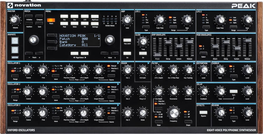 Аналоговий синтезатор Novation Peak, фото 1