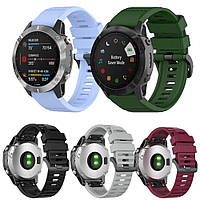 Ремешок 22мм для Garmin Fenix 7 / 6 / 6 Pro / 5 / 5 Plus / Forerunner 935 / 945 силиконовый