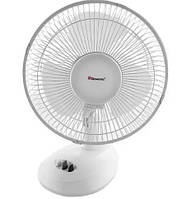 Настольный компактный вентилятор 2 скорости, автоповорот, Domotec MS 1624 Fan 9"