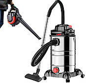 Промисловий пилосос DMS NTBS-30 Red 2000W 30л+ воздуходувка, потужний і універсальний для сухого та вологого прибирання