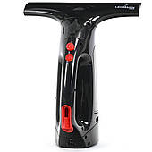 Мийка для вікон акумуляторна LEHMANN SARGO, чорна, з вбудованим розпилювачем і телескопічною штангою