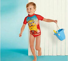 Сонцезахисний купальний костюм Посіпаки Lupilu на хлопчика (плавки + футболка) р.86-92 – 12-24 місяці