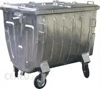 Пилосос Pojemnik Metalowy 1100L Płaska Pokrywa