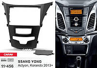 Переходная рамка Sigma CARAV 11-456 2-DIN для SSANG YONG New Actyon, Korando 2013+