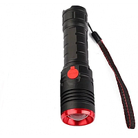 Тактический ручной фонарь X-Balog BL-A02-P50 с зарядкой USB фонарик de