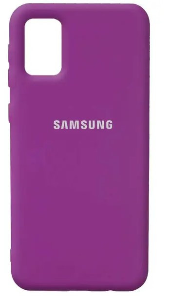 Чохол силіконовий для Samsung A02S (A025) Grape Silicone Case Full (Виноградний), фото 1