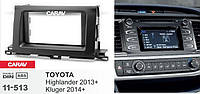 Переходная рамка Sigma CARAV 11-513 2-DIN для Toyota Highlander 2013+, Kluger 2014+