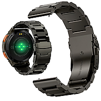 Металлический ремешок для smart watch 22мм матовый браслет для смарт часов из нержавеющей стали Kospet
