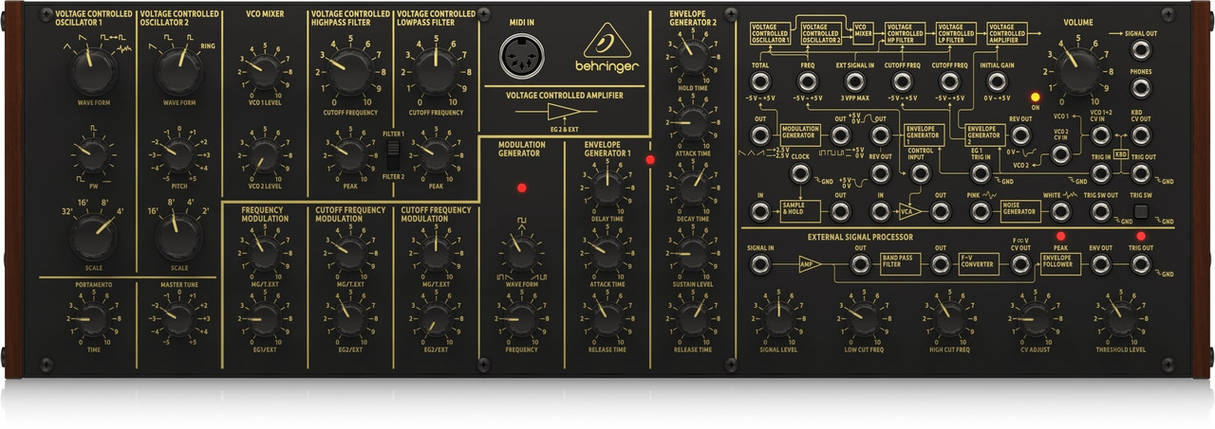 Аналоговий синтезатор Behringer K-2, фото 1
