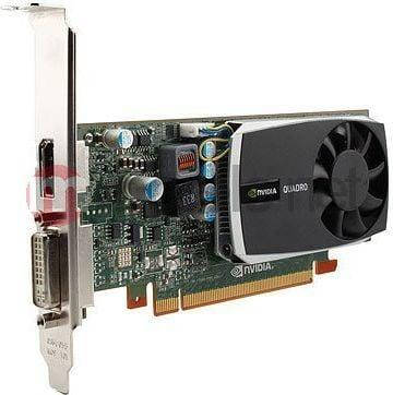 

Видеокарта NVIDIA Quadro 600 1GB GDDR3 128bit, DirectX_11 (DVI / DisplayPort)
