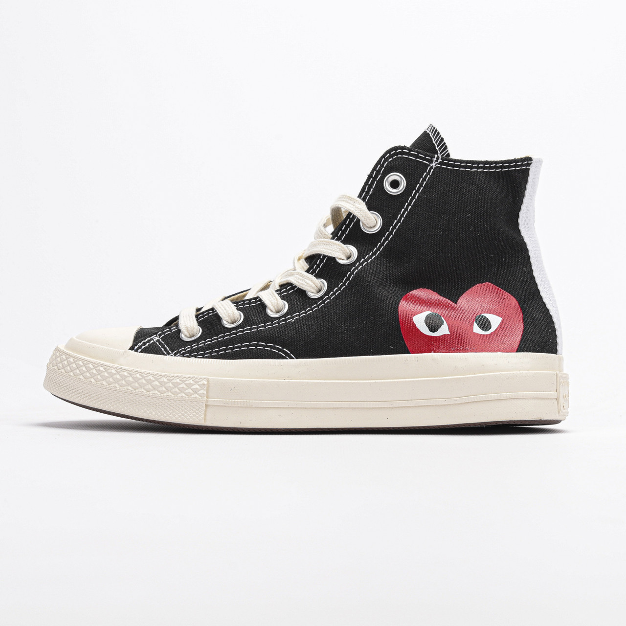 Жіночі Кеди Converse Comme Des Garcons Play High Black / Конверс Коме Де Гаргонс Плей Високі