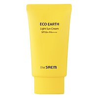 Сонцезахисний крем The Saem Eco Earth Power Light Sun Cream SPF50+ PA++++ 50 мл