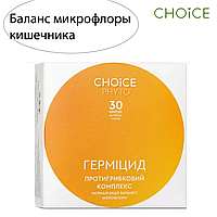 Натуральний антибіотик проти грибів і вірусів бади Choice Герміцид 30 шт. баланс мікрофлори кишечника TOP