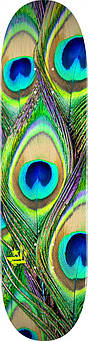 Дека для скейтборда MINI LOGO Peacock Feather SKATEBOARD DECK 8.0"