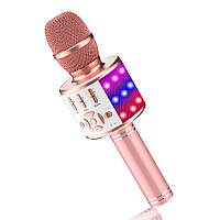 Беспроводной караоке-микрофон Bonaok Multi-Function Microphone Bluetooth с динамиком