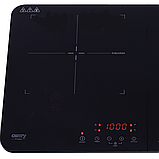 Індукційна плита Camry CR 6514 - дві конфорки Польща, фото 5