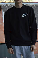 Nike свитшот невероятная мужская топовая найк Черная Кофта
