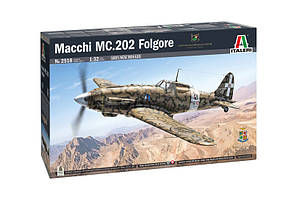 Macchi MC.202 Folgore. Збірна модель літака у масштабі 1/32. ITALERI 2518