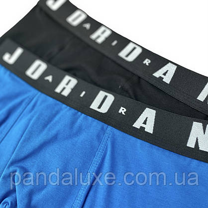Комплект чоловічих трусів 5 шт набір боксерки Jordan Джордан у подарунковій упаковці, фото 6