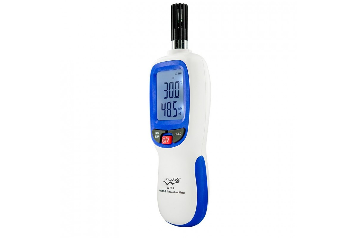 Термогигрометр цифровой Bluetooth 0-100%, -20-70°C WINTACT WT83B ORG - фото 4 - id-p2190939620