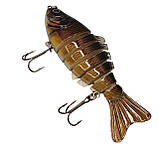 Воблер составний Карась Свімбейт 2 потрійних гачки 10 см 15,5 г Риболова приманка на хижака, фото 4